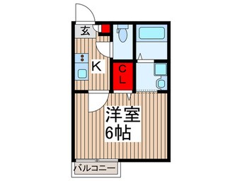 間取図 ヴィラート上福岡
