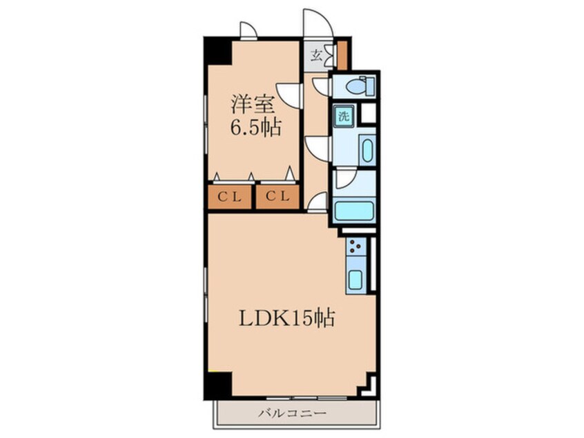 間取図 メゾンドフローレ野方