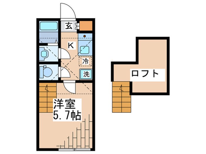 間取り図 ガレリア淵野辺