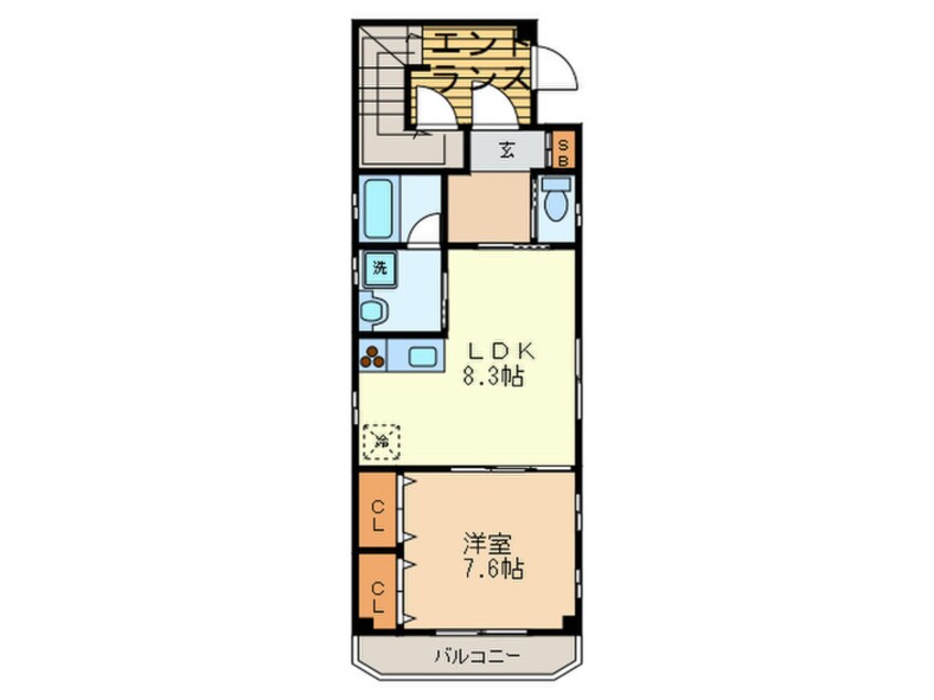 間取図 マッタ－ホルン