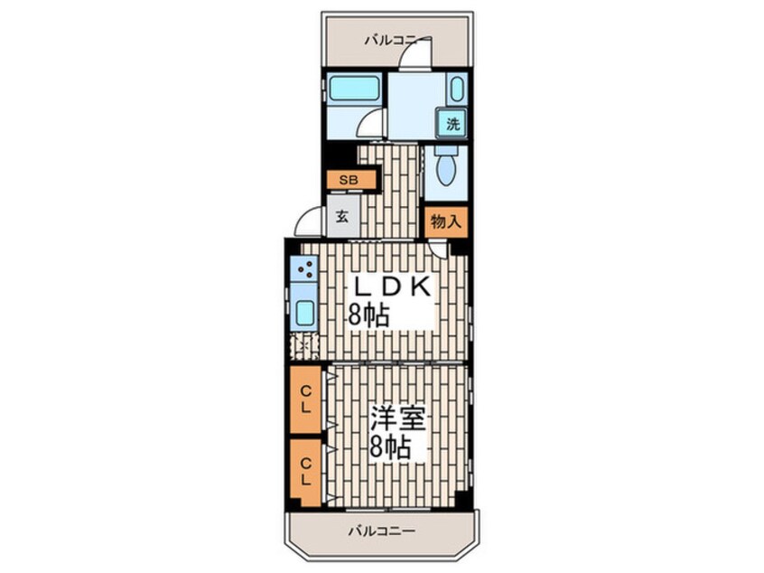 間取図 マッタ－ホルン