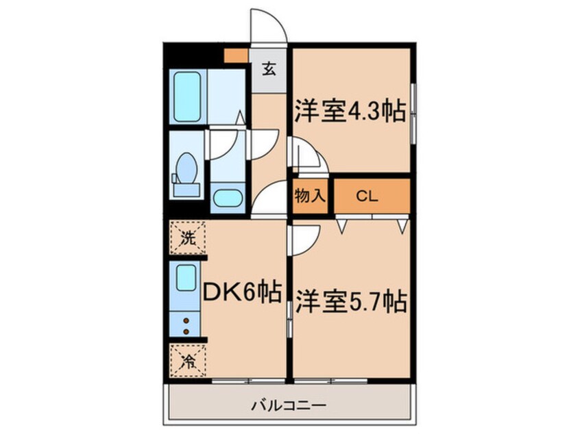 間取図 ガーデンハイツ