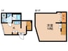 CONTEL KOUJIYA 1Kの間取り