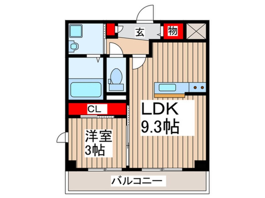 間取図 ダイヤモンドクレスト南流山