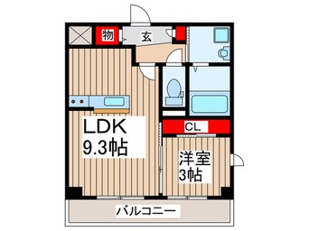 間取図 ダイヤモンドクレスト南流山