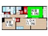 中野木フォレスト３０ 2LDKの間取り