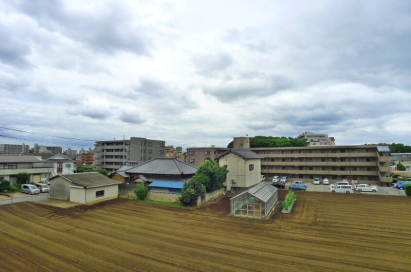 室内からの展望 中野木フォレスト３０