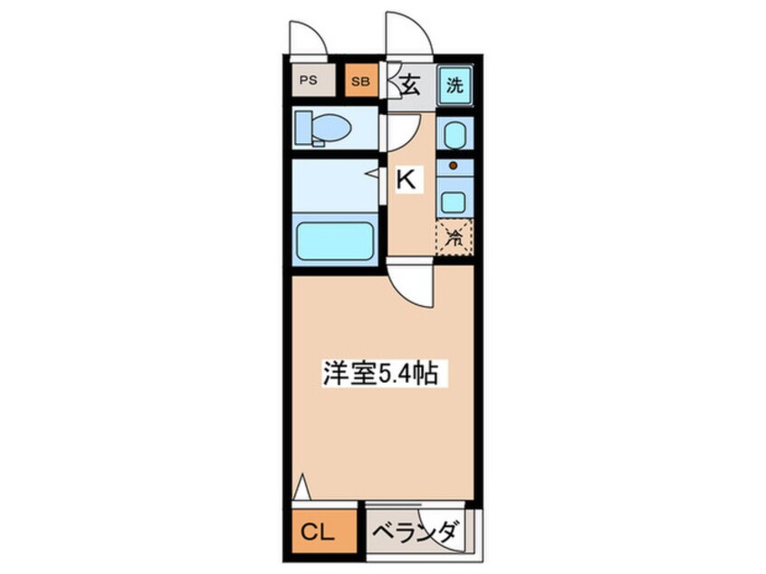 間取図 KANAME　WARPS　1