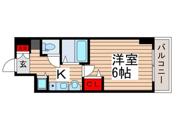 間取図 ＭＡＣ梅島コート（404）