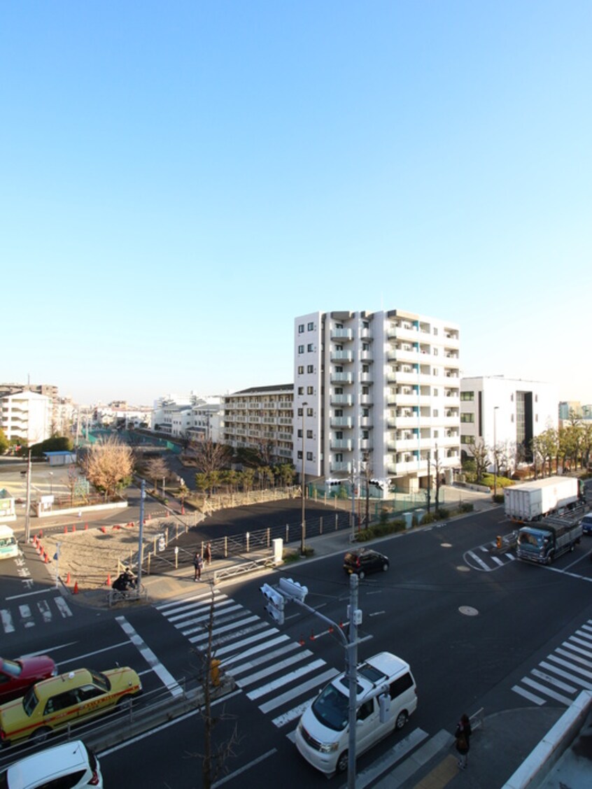 室内からの展望 ＭＡＣ梅島コート（404）