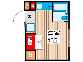 間取図 スカイコ－ト町屋