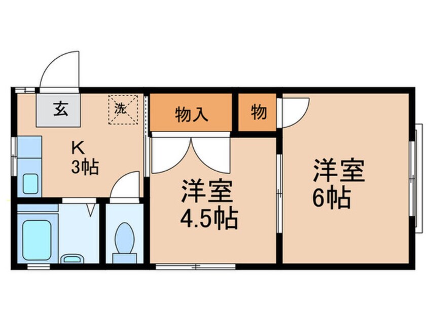 間取図 第一のくぼハイツ