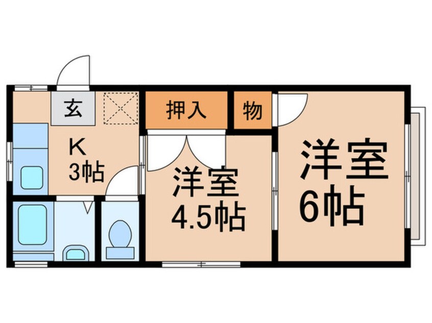 間取図 第一のくぼハイツ