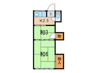 間取図 大塚荘