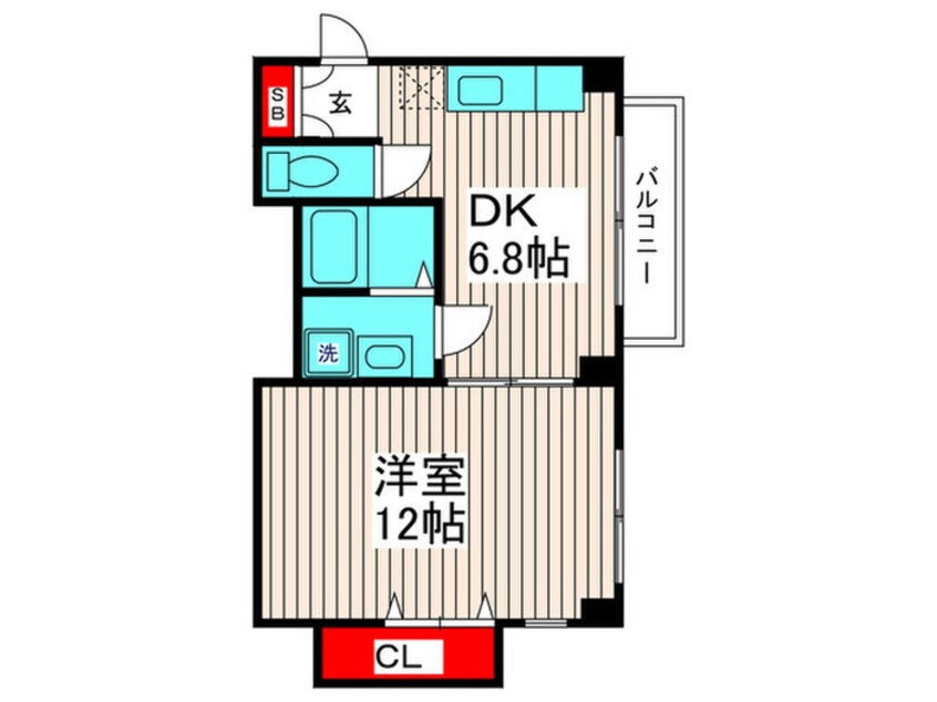 間取図 フジビレッジⅢ