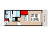 GROUNDUEX　KAMEIDO 1Rの間取り
