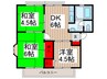 アドバンス 3DKの間取り