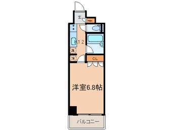 間取図 ｸﾞﾗﾝｽｲ-ﾄ銀座ﾚｽﾃｨﾓﾅ-ｸ(303)