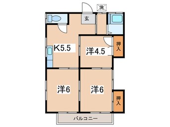 間取図 中島荘