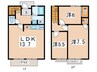 ハイツ高梨 3LDKの間取り