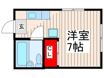 間取図 ｶﾉﾝｺ-ﾎﾟ