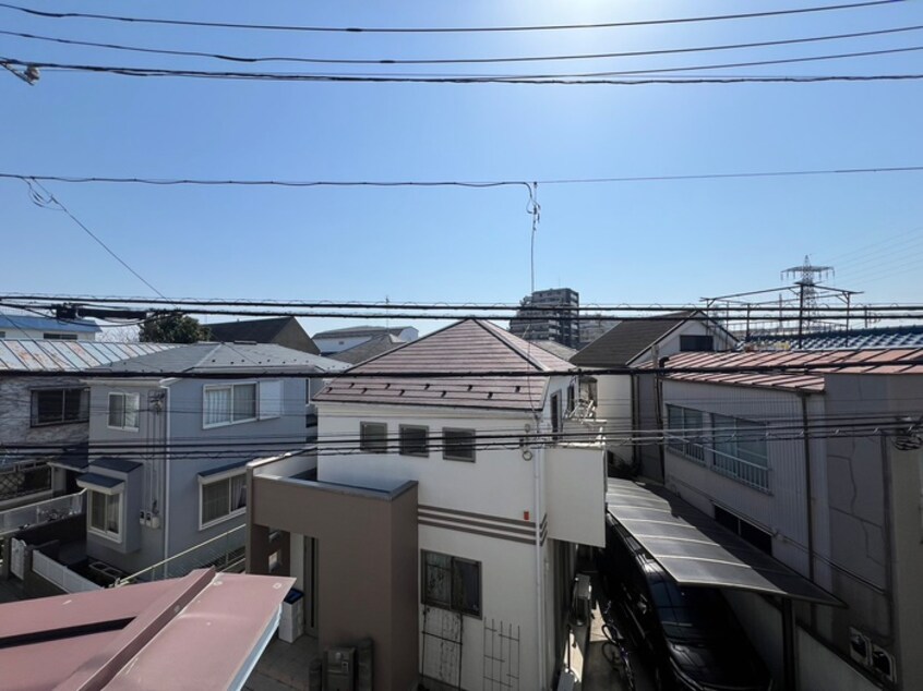 室内からの展望 平成ハイツ