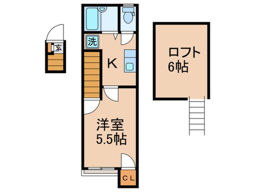 間取図 ベルフォルム鷺宮