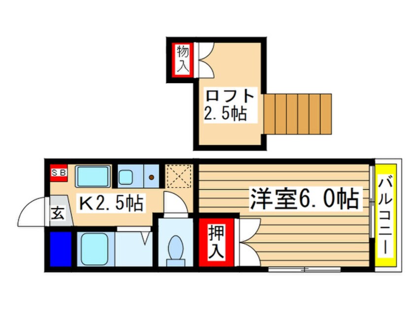 間取図 ヴェルドミール