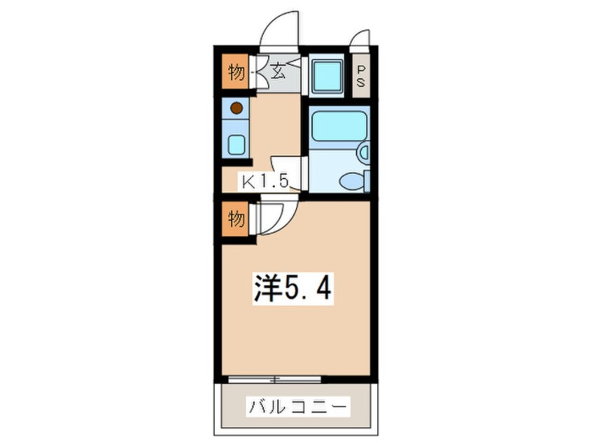 間取図 ワコーレ大船（302）