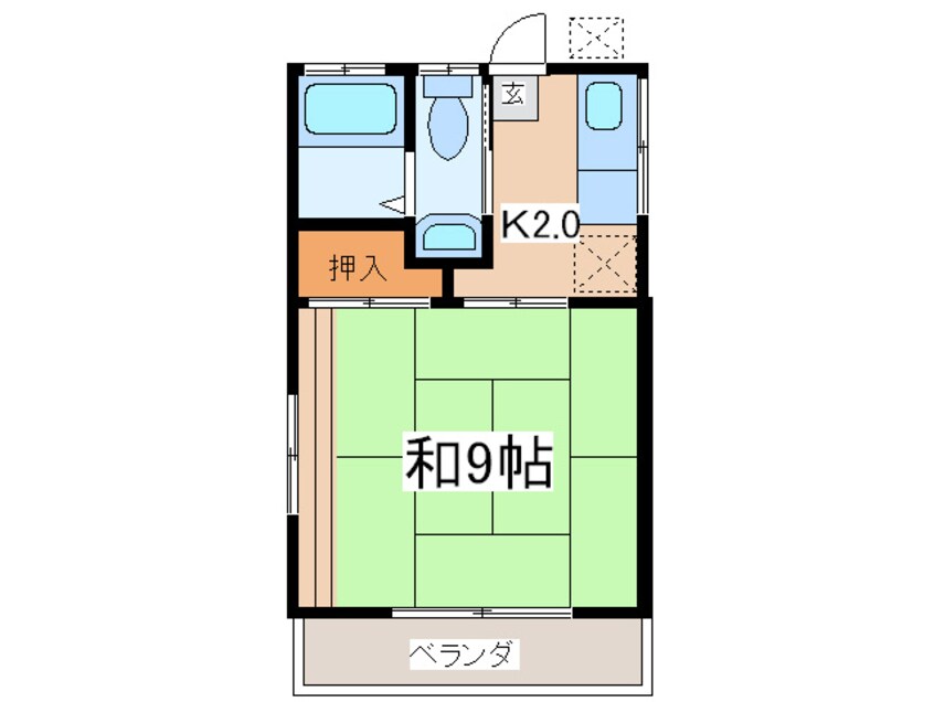 間取図 ベル上屋敷