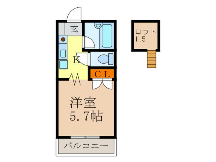 間取図 カ－サ沙羅樹