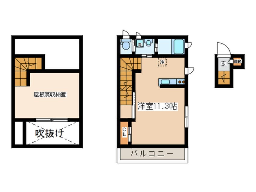 間取図 サンライズ西つつじヶ丘