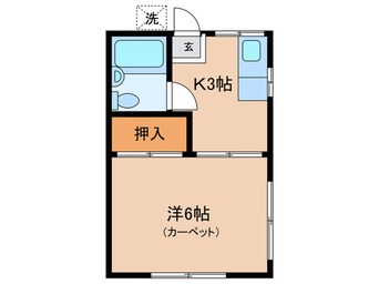 間取図 サニ－ハイム
