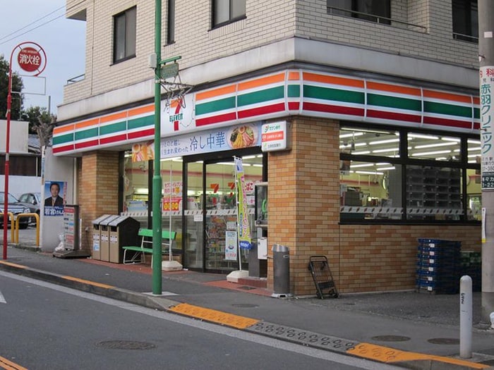 セブンイレブン 等々力駅前店(コンビニ)まで457m サニ－ハイム