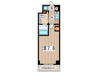 間取図 プラウドフラット登戸