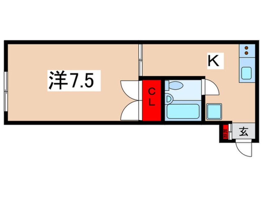 間取図 ドミール井上