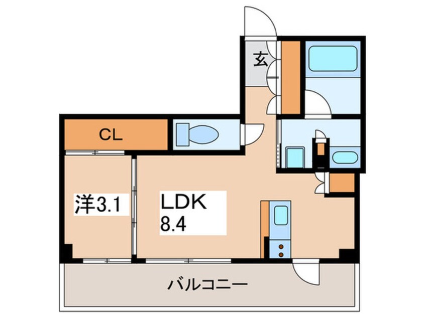 間取図 JMFレジデンス町田