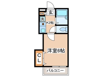 間取図 モイスペンテⅠ
