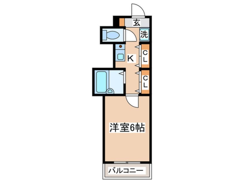 間取図 モイスペンテⅠ
