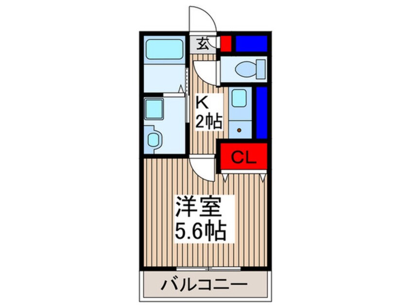 間取図 ラビングパレス小手指