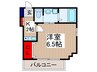 ラビングパレス小手指 1Kの間取り