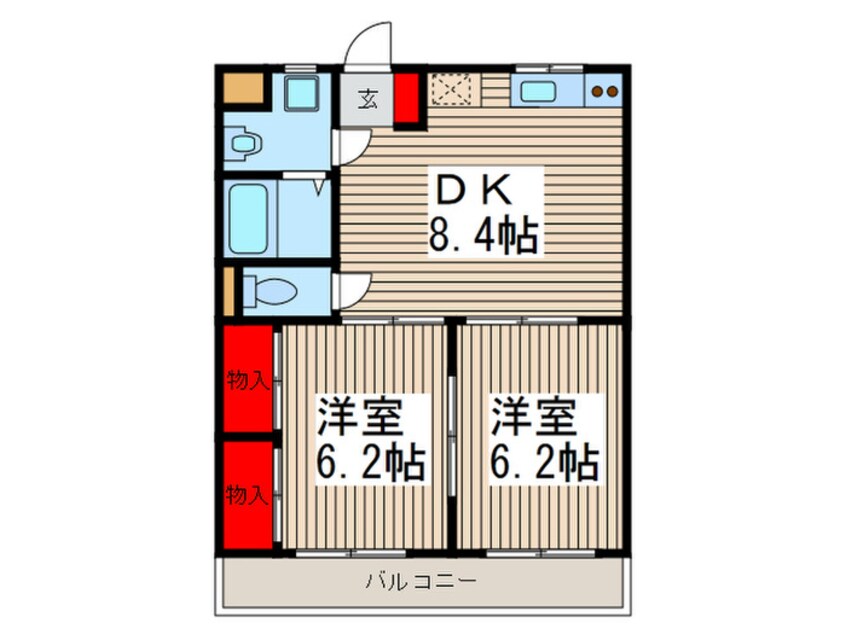 間取図 ガ－デンハウス