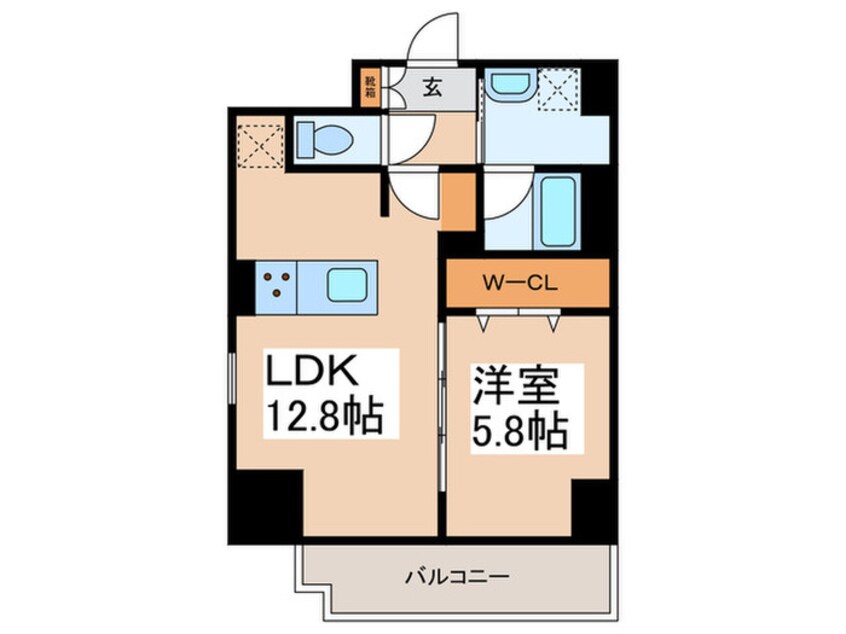 間取図 グランデｭール秋葉原