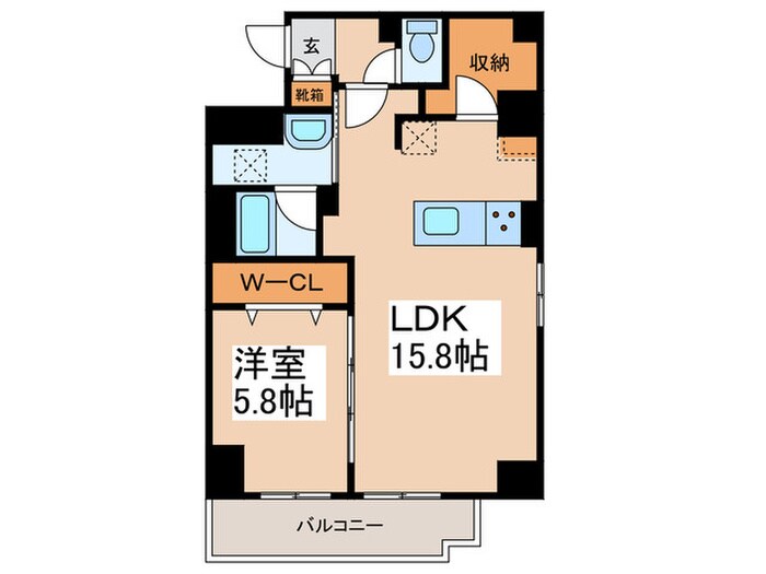 間取り図 グランデｭール秋葉原