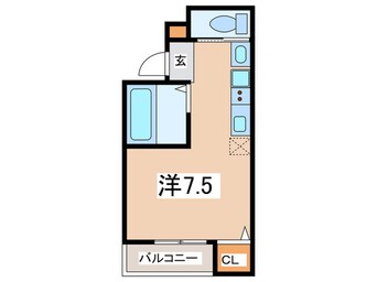 間取図 MELDIA町田Ⅱ