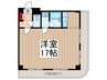 ＫⅡビル 1Rの間取り