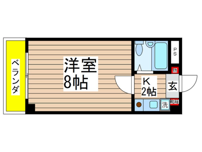 間取図 ＫⅡビル