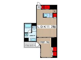 間取図 プラウドフラット浅草雷門