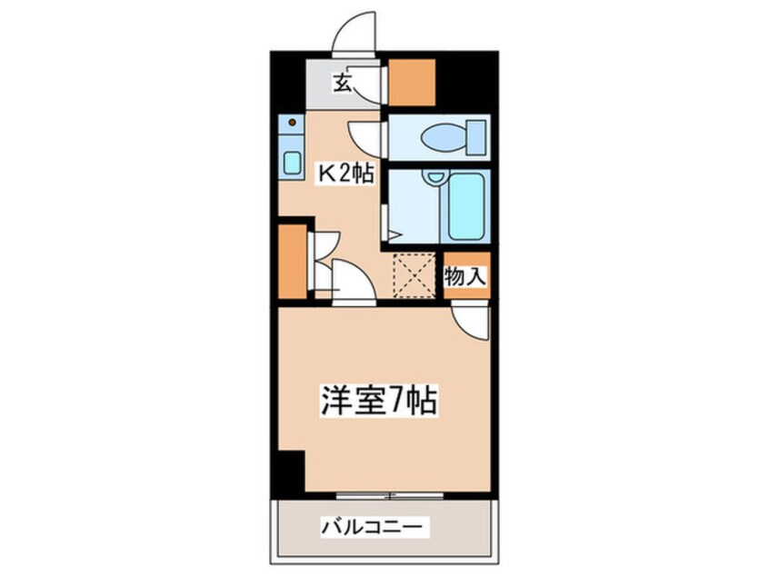 間取図 リシェ－ル町田