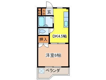 間取図 メゾンド－ル佐藤